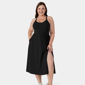 Halara Everyday Plus Size Midi Chill Dress-La Land